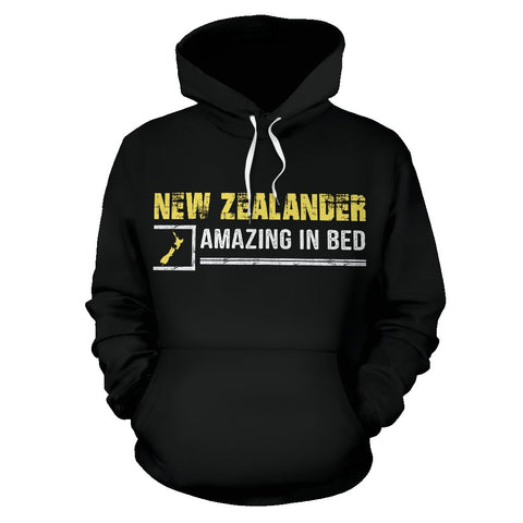 Image of New Zealander - Amazing In Bed Hoodie by The Oceania Store for Men and Women