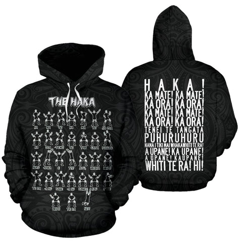 Image of New Zealand Rugby Hoodie | Haka Dance Black