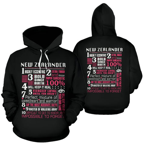 Image of Perfect Things About New Zealander„¢ Hoodie by The Oceania Store for Men and Women