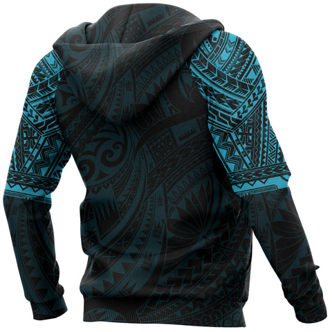 Image of Aotearoa Maori Tattoo Hei Matau All Over Hoodie