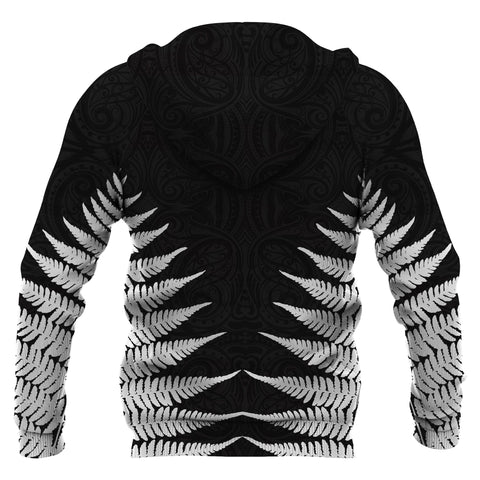 Image of Aotearoa Rugby Silver Fern Classic Style back