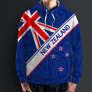 New Zealand Hoodie with National Flag Redesign Design