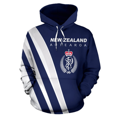 Image of New Zealand Police Hoodie - Double Stripes by theoceaniastore.com