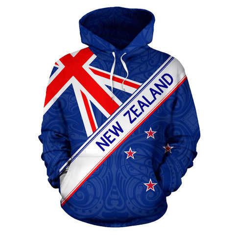 Image of New Zealand Hoodie National Flag Redesign