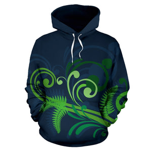 New Zealand Silver Fern Hoodie Green