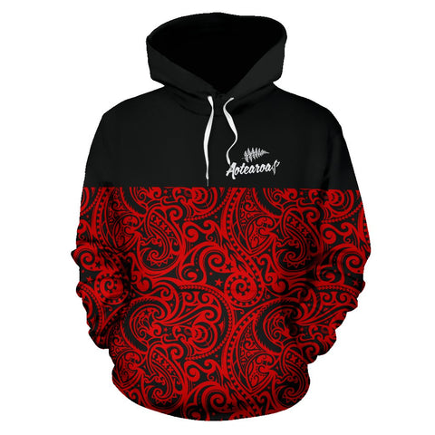 Image of New Zealand - Aotearoa Pullover Hoodie
