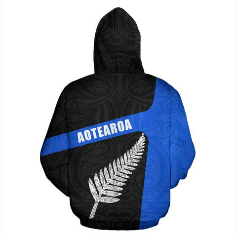 Image of Cricket Hoodie | Aotearoa Silver Fern Zip Up