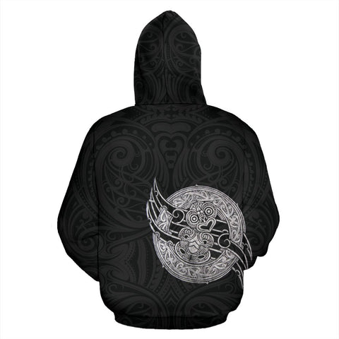 Image of Maori Tiki New Zealand Hoodie Version 2.0 by The Oceania Store for Men and Women