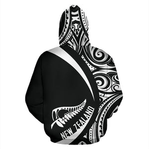New Zealand Hoodie | Maori Pattern Circle Style