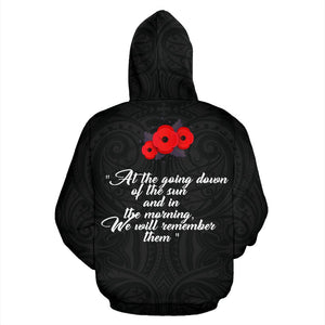 New Zealand Hoodie | Lest We Forget - All over Print Hoodie