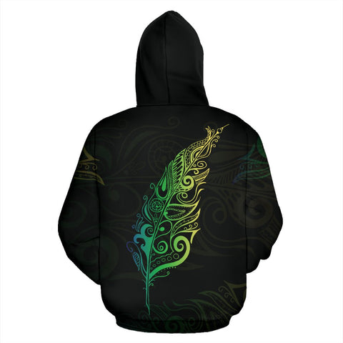 Image of Light Silver Fern New Zealand„¢  Hoodie by The Oceania Store for Men and Women