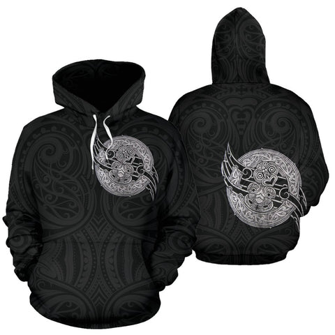 Image of Maori Tiki New Zealand Hoodie Version 2.0 by The Oceania Store for Men and Women