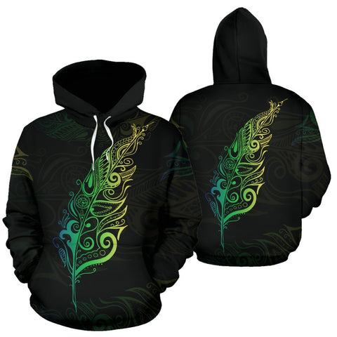 Image of Light Silver Fern New Zealand„¢  Hoodie by The Oceania Store for Men and Women
