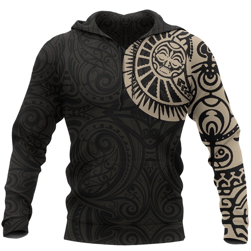 Tattoo Hoodie | Maori All Over Print Style